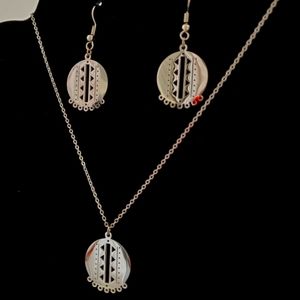 Centerline Necklace and earrings